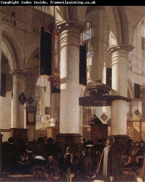 Emmanuel de Witte Church Interior